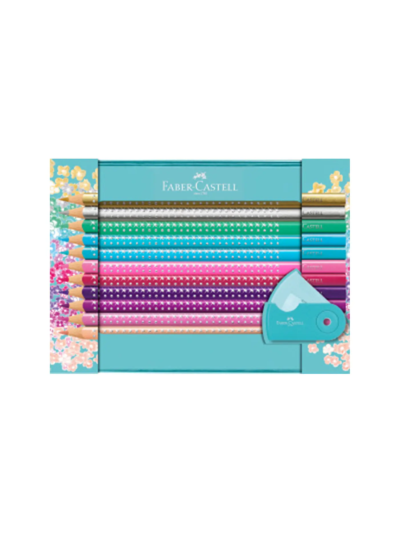 FABER-CASTELL | Geschenkset Sparkle Buntstifte | 